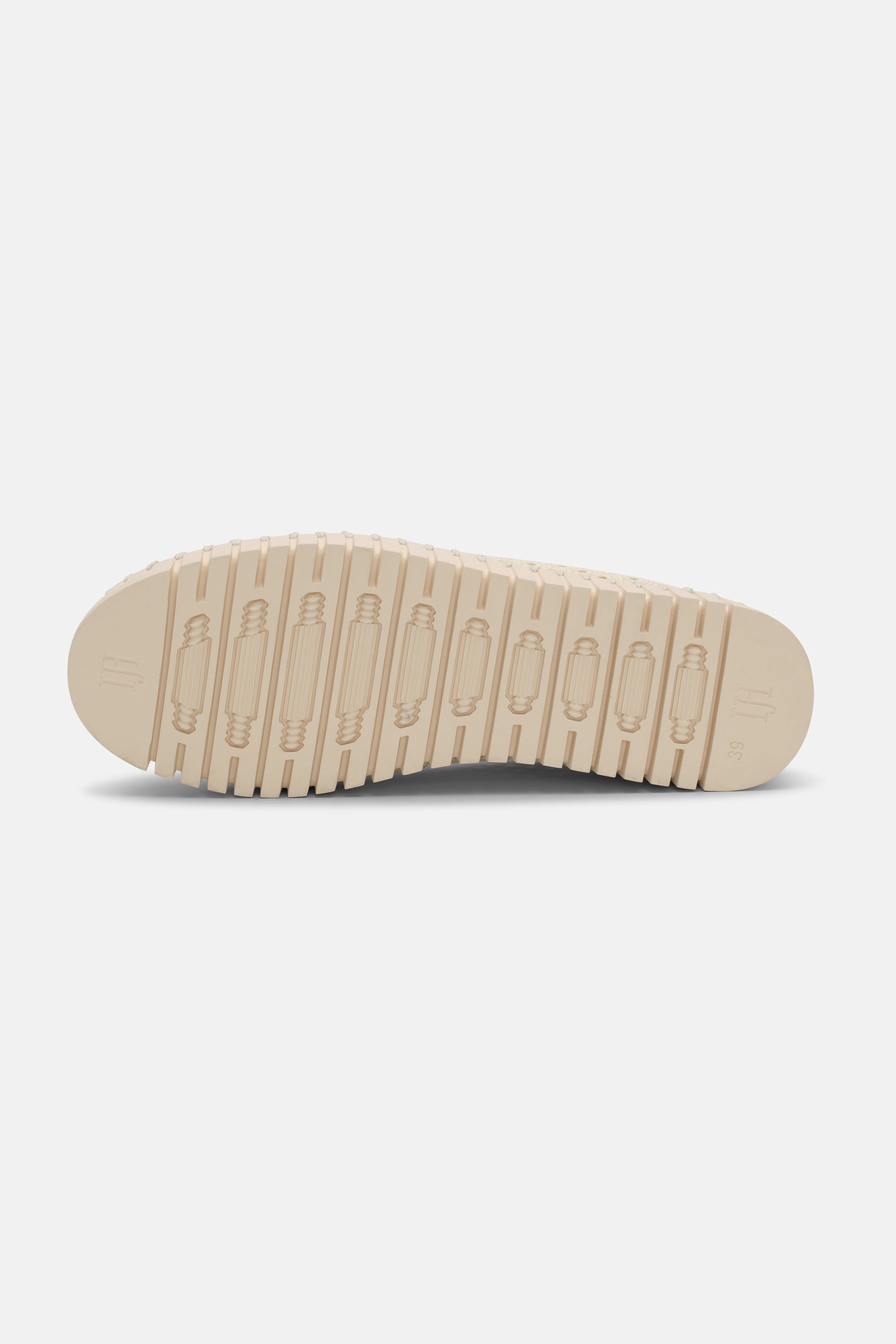 Platform Tulip Sko - Milk Creme